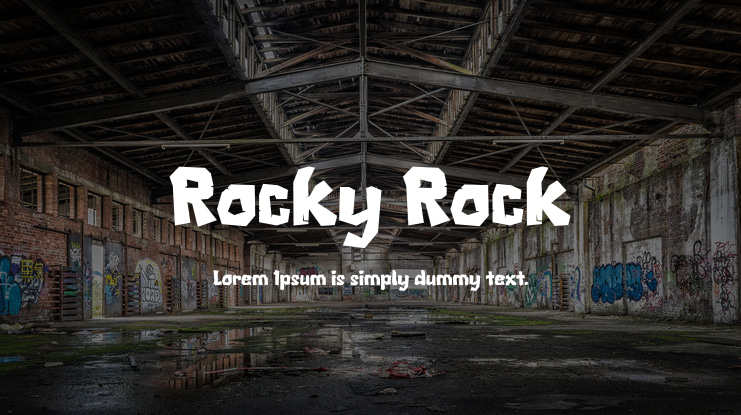 Rocky Rock Font