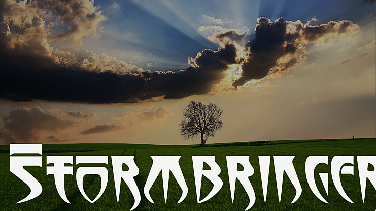 Stormbringer Font