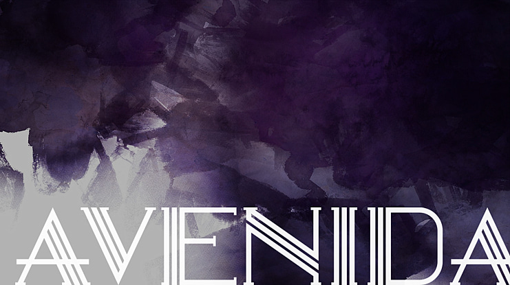 AVENIDA Font
