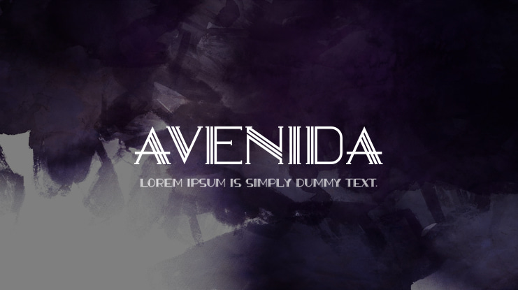 AVENIDA Font