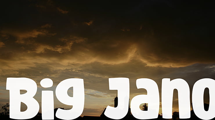 Big Jano Font