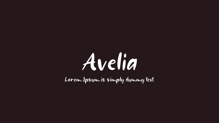 Avelia Font
