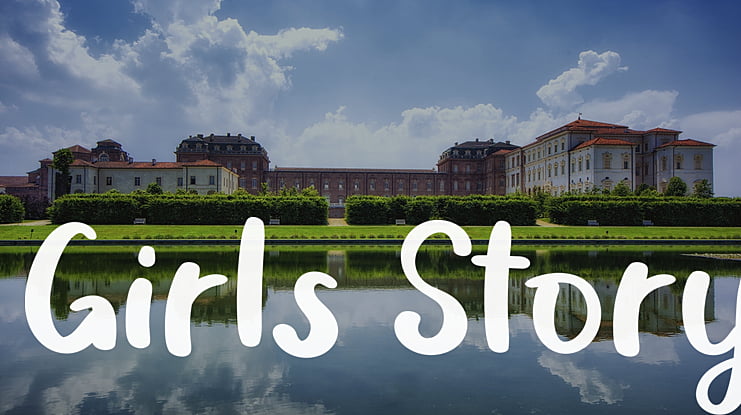Girls Story Font