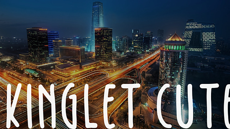 Kinglet Cute Font