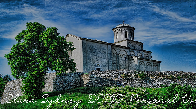 Clara Sydney_DEMO_Personal Use Font