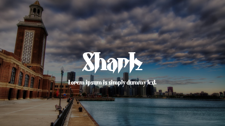 Shark Font