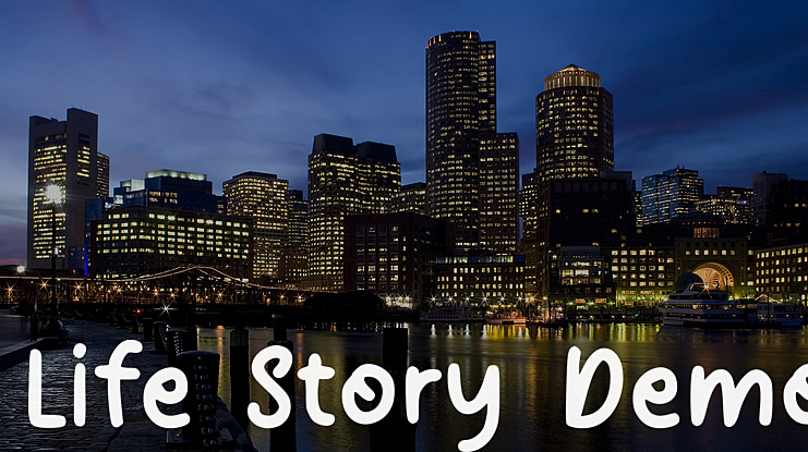 Life Story Demo Font