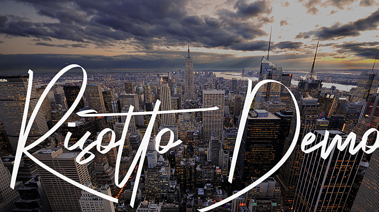 Risotto  Demo Font