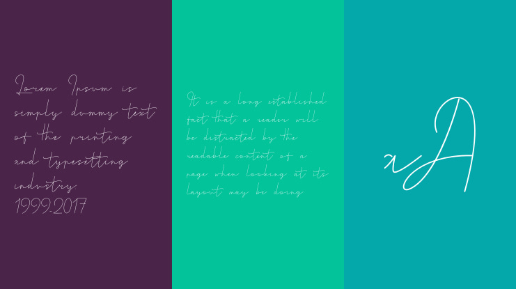 Satrinah Demo Font