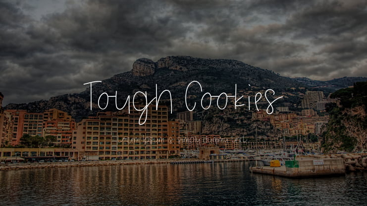 Tough Cookies Font