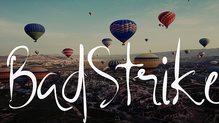 BadStrike Font
