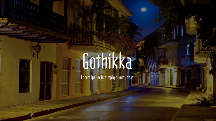 Gothikka Font