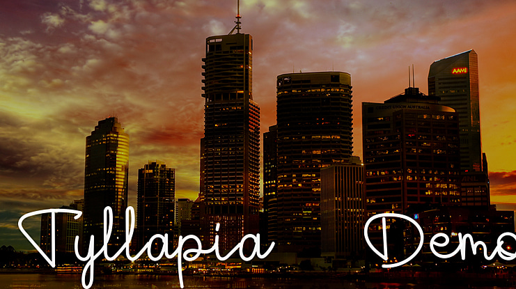 Tyllapia - Demo Font