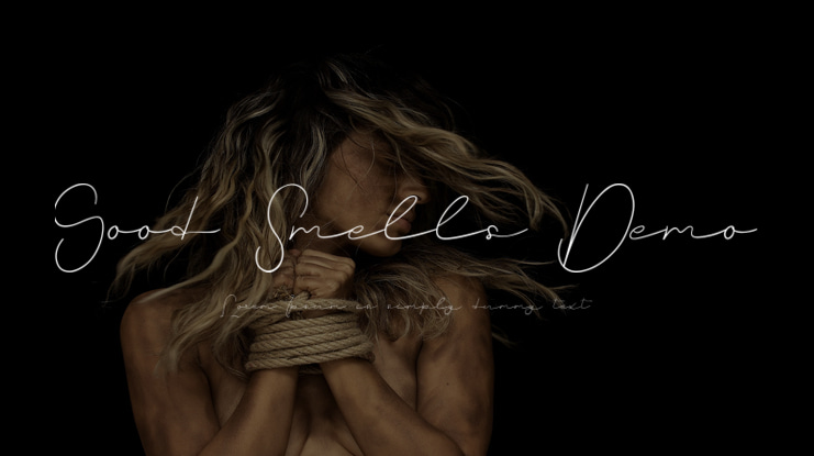 Good Smells Demo Font