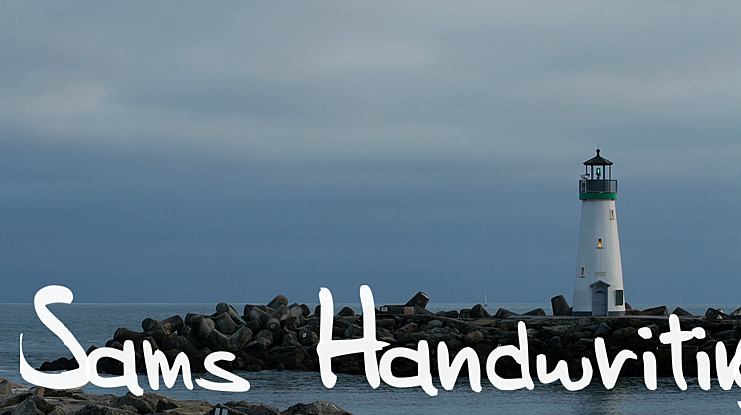 Sams Handwriting Font