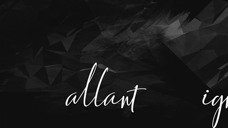 Gallant Signature Font