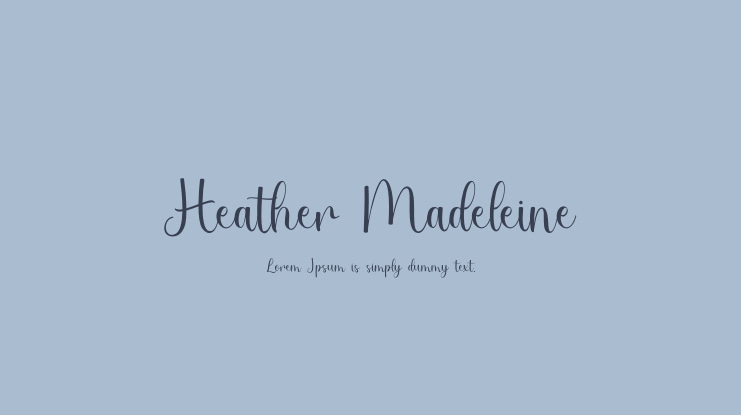 Heather Madeleine Font