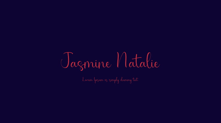 Jasmine Natalie Font