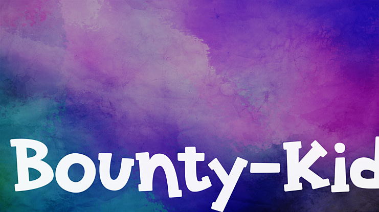 Bounty-Kid Font