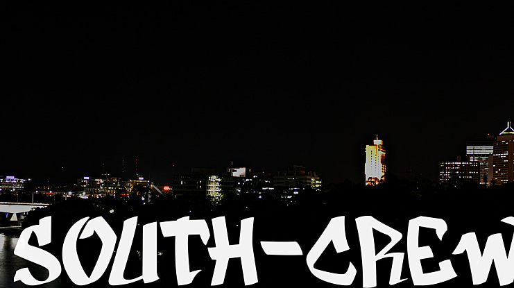 SOUTH-CREW Font