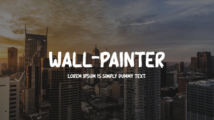 Wall-Painter Font