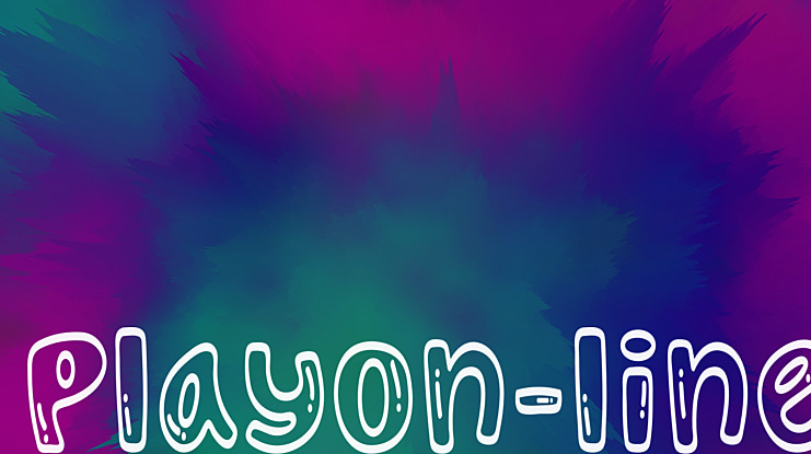 Playon-line Font Family