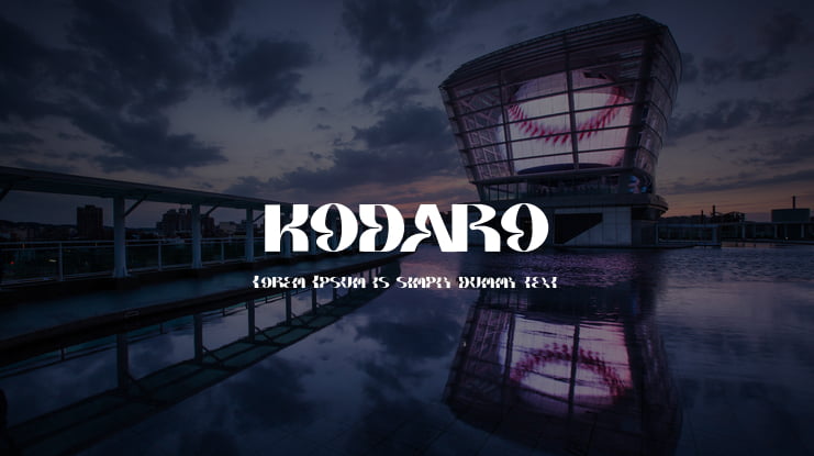 KODARO Font