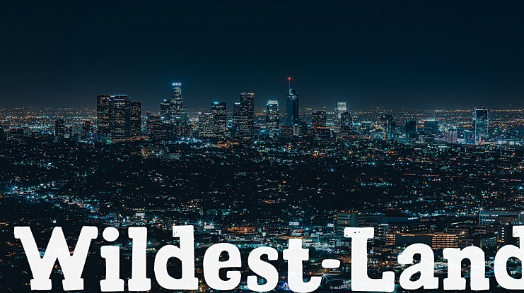 Wildest-Land Font