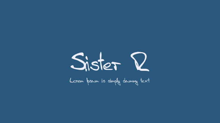 Sister R Font