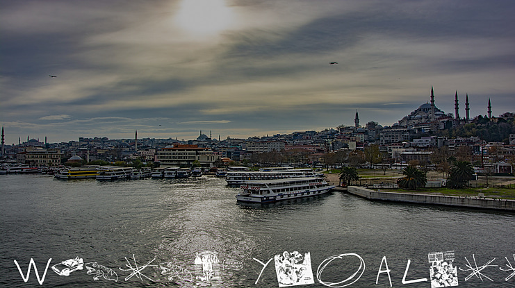 Writing You A Letter Font