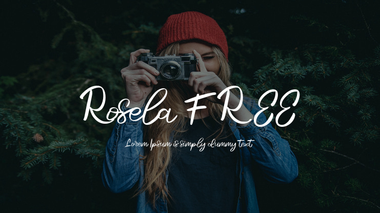 Rosela FREE Font