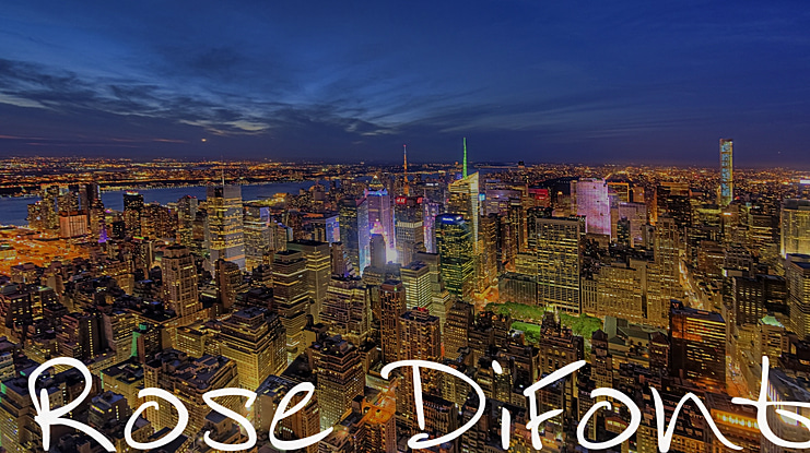 Rose DiFont Font