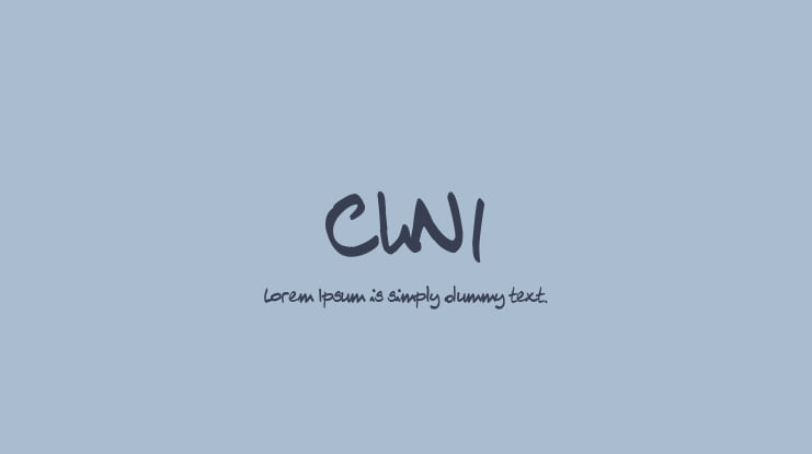 ChN1 Font