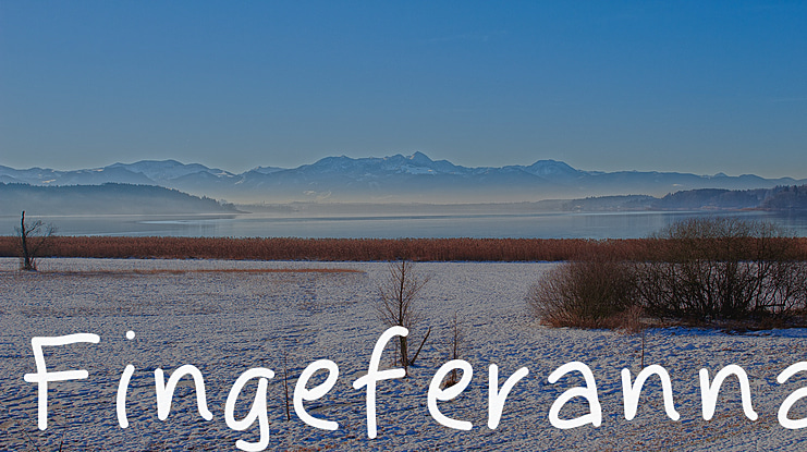 Fingeferanna Font