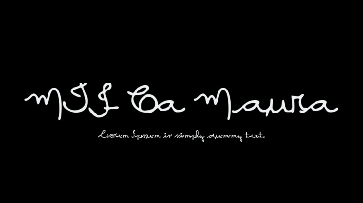 MTF Ca Maura Font