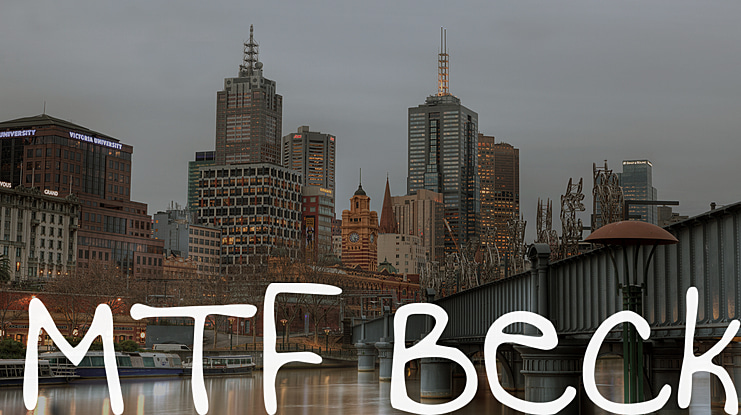 MTF Becki Font