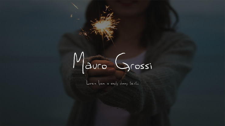 Mauro Grossi Font