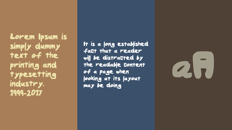 BoldHandwriting Font