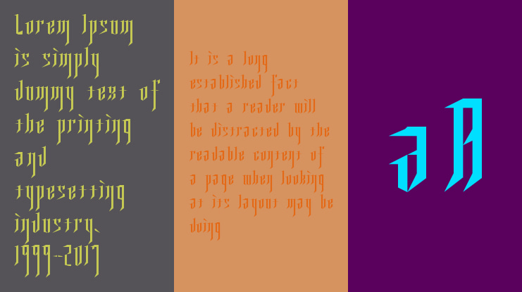 Ysgarth English Font Family