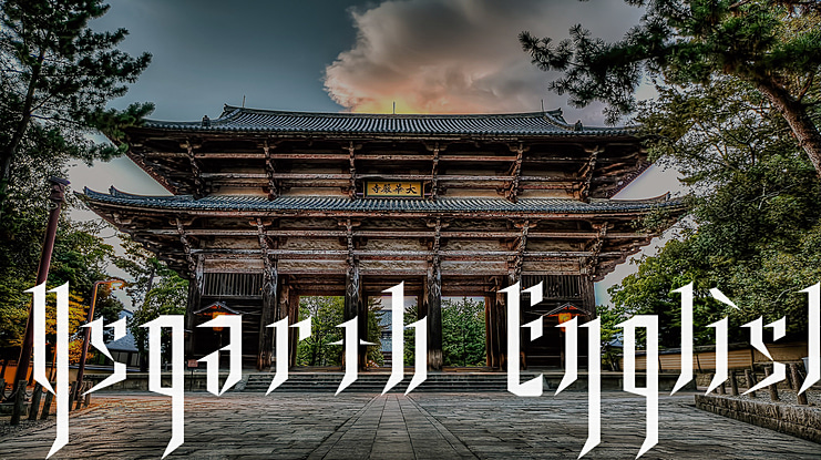 Ysgarth English Font Family