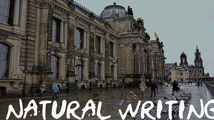 NATURAL WRITING Font