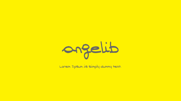 angelib Font