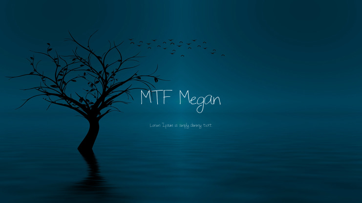 MTF Megan Font