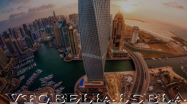 VTC Belias Blade Font Family