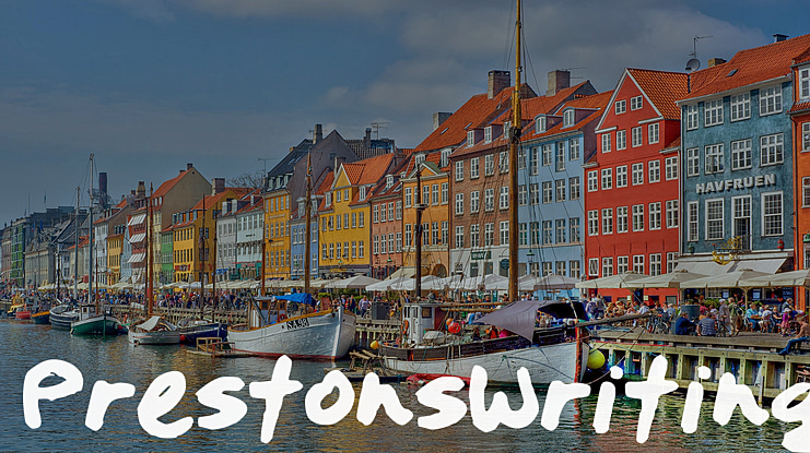 PrestonsWriting Font