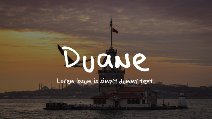Duane Font