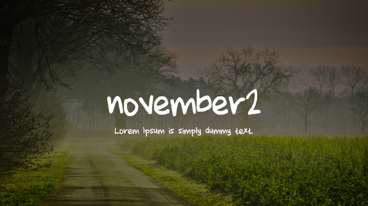 november2 Font