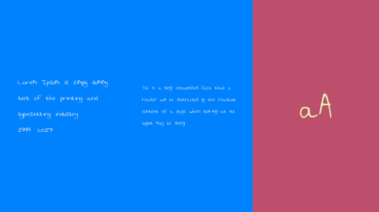 ReaganaldScript Font