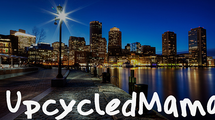 UpcycledMama Font