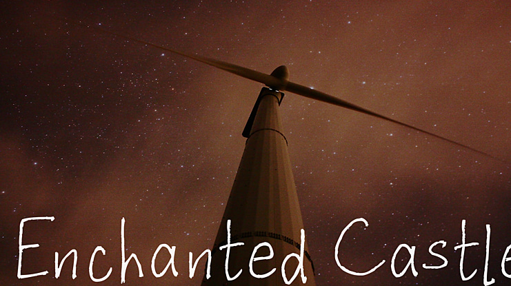 Enchanted Castle Font